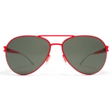 Mykita - Woodpecker - Mykita First - Rosso Nero - Metal Collection - Occhiali da Sole - Mykita Eyewear