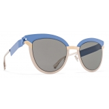 Mykita - Studio 4.4 - Mykita Studio - Blu Beige Grigio - Metal Collection - Occhiali da Sole - Mykita Eyewear