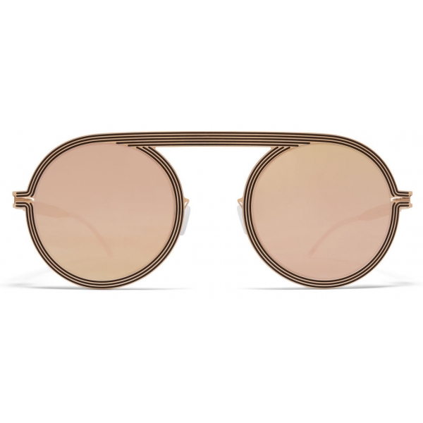 Mykita - Studio 6.1 - Mykita Studio - Champagne Gold Black - Metal Collection - Sunglasses - Mykita Eyewear