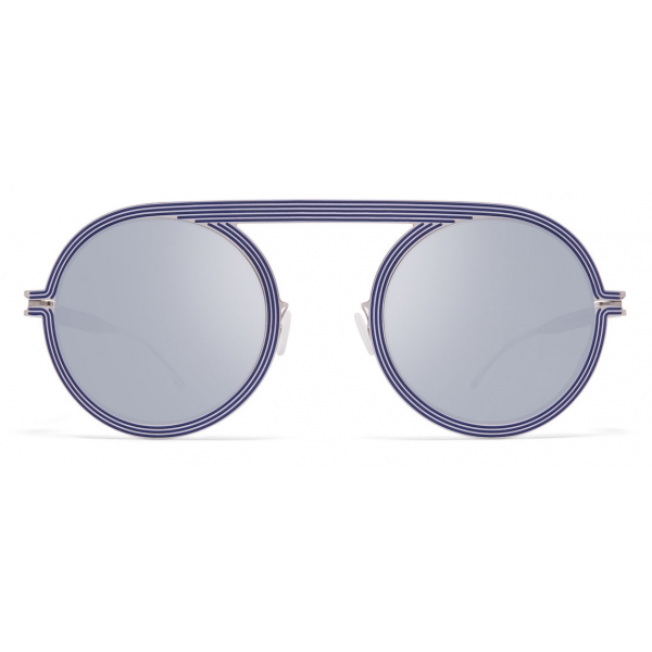 Mykita - Studio 6.1 - Mykita Studio - Argento Blu - Metal Collection - Occhiali da Sole - Mykita Eyewear