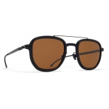 Mykita - Alder - Mykita Mylon - Black Amber Brown - Metal Collection - Sunglasses - Mykita Eyewear