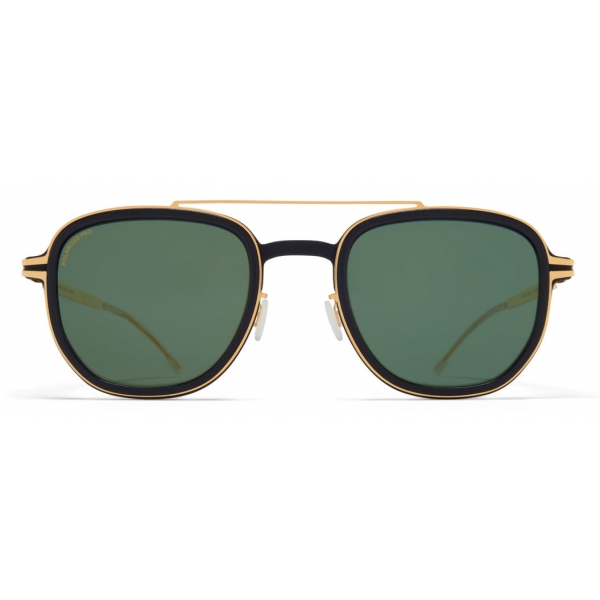 Mykita - Alder - Mykita Mylon - Nero Oro Verde - Metal Collection - Occhiali da Sole - Mykita Eyewear