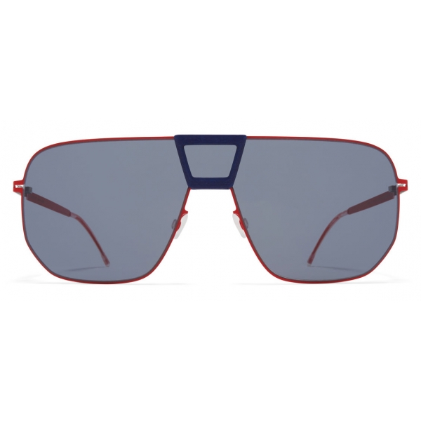 Mykita - Cayenne - Mykita Mylon - Red Dark Blue - Mylon Collection - Sunglasses - Mykita Eyewear