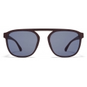 Mykita - Pabu - Mykita Mylon - Ebony Brown Shiny Graphite - Mylon Collection - Sunglasses - Mykita Eyewear