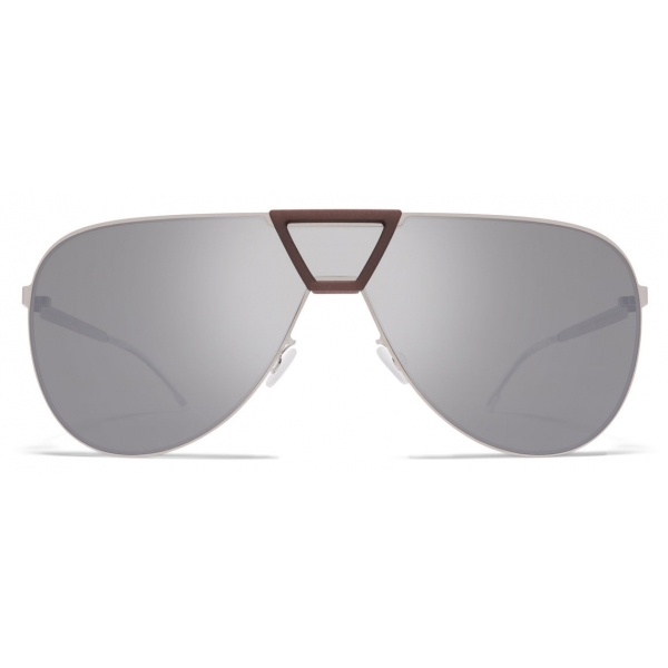 Mykita - Pepper - Mykita Mylon - Grigio Tortora Argento - Metal Collection - Occhiali da Sole - Mykita Eyewear