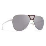 Mykita - Pepper - Mykita Mylon - Grigio Tortora Argento - Metal Collection - Occhiali da Sole - Mykita Eyewear