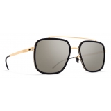 Mykita - Reed - Mykita Mylon - Black Gold Gun Metal - Metal Collection - Sunglasses - Mykita Eyewear