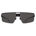 Mykita - Soy - Mykita Mylon - Nero Grigio Scuro - Mylon Collection - Occhiali da Sole - Mykita Eyewear