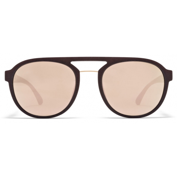 Mykita - Sting - Mykita Mylon - Ebony Brown Champagne Gold