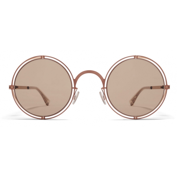 Mykita - MMCRAFT001 - Mykita & Maison Margiela - Copper Light Brown - Metal Collection - Sunglasses - Mykita Eyewear