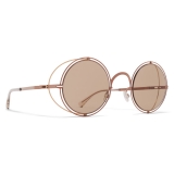 Mykita - MMCRAFT001 - Mykita & Maison Margiela - Copper Light Brown - Metal Collection - Sunglasses - Mykita Eyewear