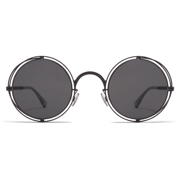 Mykita - MMCRAFT001 - Mykita & Maison Margiela - Nero Grigio Scuro - Metal Collection - Occhiali da Sole - Mykita Eyewear