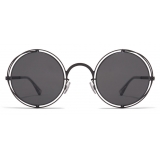 Mykita - MMCRAFT001 - Mykita & Maison Margiela - Black Dark Grey - Metal Collection - Sunglasses - Mykita Eyewear