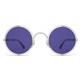 Mykita - MMCRAFT001 - Mykita & Maison Margiela - Silver Indigo - Metal Collection - Sunglasses - Mykita Eyewear