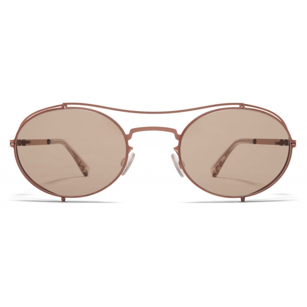 Mykita - MMCRAFT002 - Mykita & Maison Margiela - Copper Light Brown - Metal Collection - Sunglasses - Mykita Eyewear