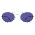 Mykita - MMCRAFT002 - Mykita & Maison Margiela - Silver Graphite Indigo - Metal Collection - Sunglasses - Mykita Eyewear