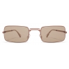 Mykita - MMCRAFT003 - Mykita & Maison Margiela - Copper Light Brown - Metal Collection - Sunglasses - Mykita Eyewear