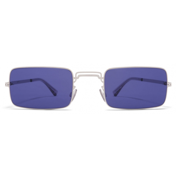 Mykita - MMCRAFT003 - Mykita & Maison Margiela - Silver Indigo - Metal Collection - Sunglasses - Mykita Eyewear
