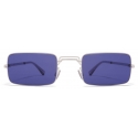 Mykita - MMCRAFT003 - Mykita & Maison Margiela - Silver Indigo - Metal Collection - Sunglasses - Mykita Eyewear