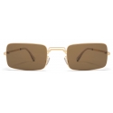 Mykita - MMCRAFT003 - Mykita & Maison Margiela - Gold Brown - Metal Collection - Sunglasses - Mykita Eyewear