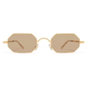 Mykita - MMCRAFT004 - Mykita & Maison Margiela - Gold Brown - Metal Collection - Sunglasses - Mykita Eyewear