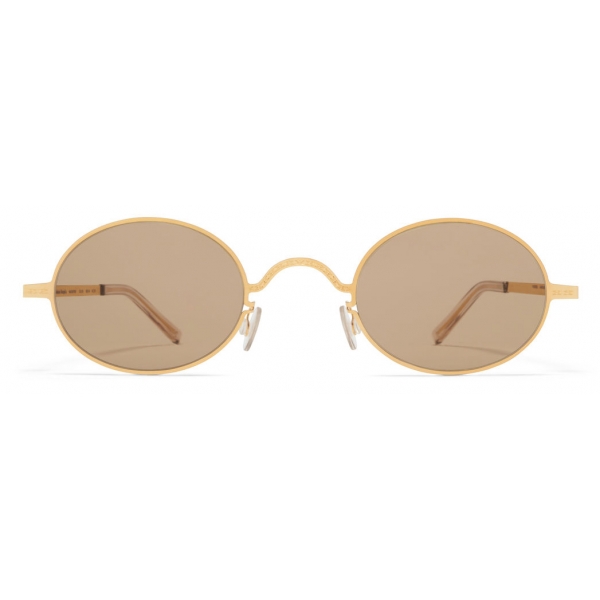 Mykita - MMCRAFT005 - Mykita u0026 Maison Margiela - Gold Brown - Metal  Collection - Sunglasses - Mykita Eyewear - Avvenice
