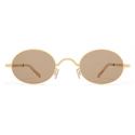 Mykita - MMCRAFT005 - Mykita & Maison Margiela - Gold Brown - Metal Collection - Sunglasses - Mykita Eyewear