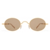 Mykita - MMCRAFT005 - Mykita & Maison Margiela - Gold Brown - Metal Collection - Sunglasses - Mykita Eyewear