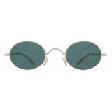 Mykita - MMCRAFT005 - Mykita & Maison Margiela - Silver Dark Green - Metal Collection - Sunglasses - Mykita Eyewear