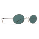 Mykita - MMCRAFT005 - Mykita & Maison Margiela - Argento Verde Scuro - Metal Collection - Occhiali da Sole - Mykita Eyewear