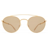 Mykita - MMCRAFT007 - Mykita & Maison Margiela - Gold Brown - Metal Collection - Sunglasses - Mykita Eyewear