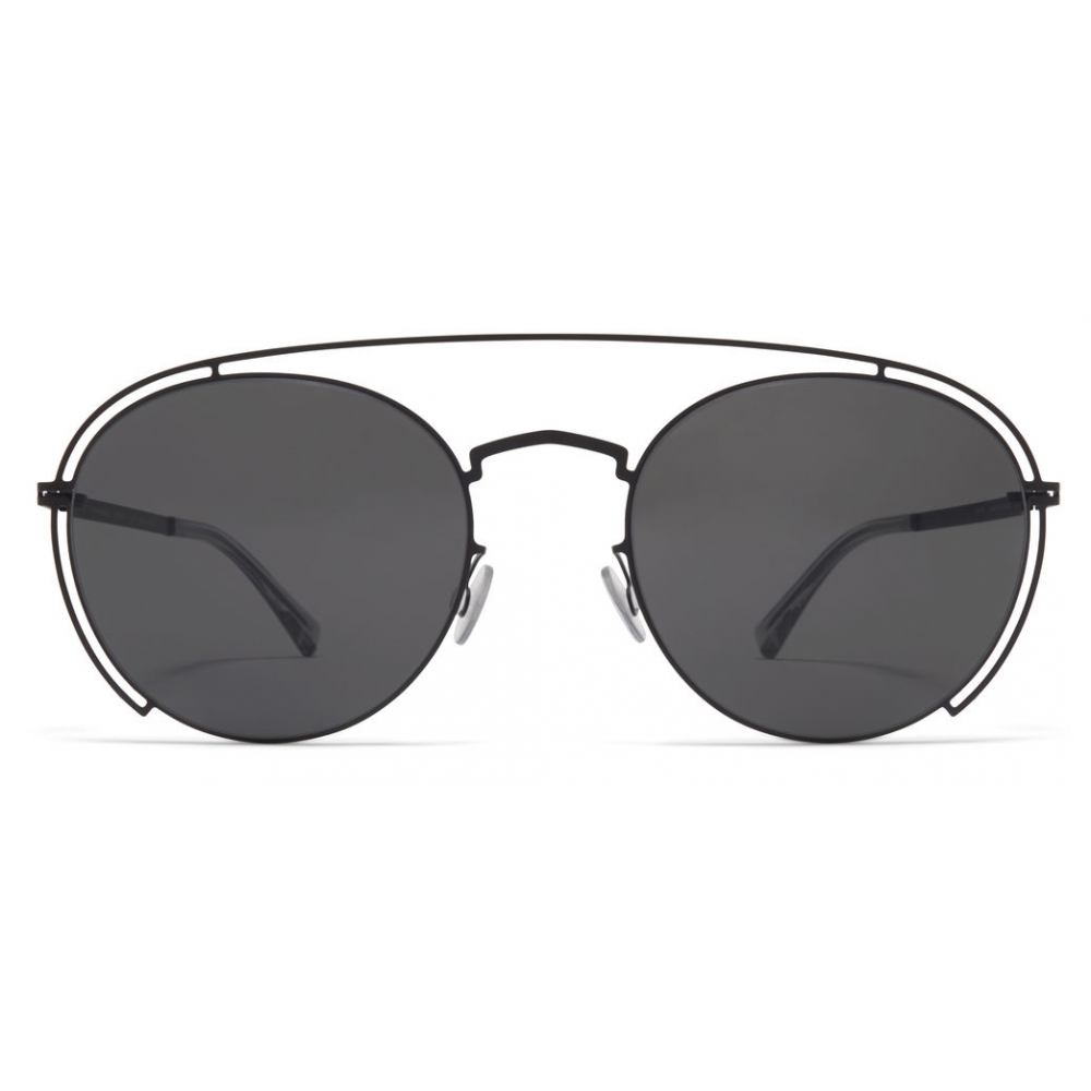 Mykita - MMCRAFT009 - Mykita & Maison Margiela - Black Dark Grey - Metal  Collection - Sunglasses - Mykita Eyewear