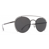 Mykita - MMCRAFT009 - Mykita & Maison Margiela - Nero Grigio Scuro - Metal Collection - Occhiali da Sole - Mykita Eyewear