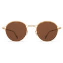Mykita - MMCRAFT014 - Mykita & Maison Margiela - Glossy Gold Brown - Metal Collection - Sunglasses - Mykita Eyewear