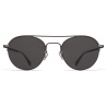 Mykita - MMCRAFT015 - Mykita & Maison Margiela - Nero Grigio Scuro - Metal Collection - Occhiali da Sole - Mykita Eyewear