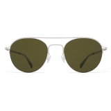 Mykita - MMCRAFT015 - Mykita & Maison Margiela - Silver Green - Metal Collection - Sunglasses - Mykita Eyewear