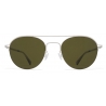Mykita - MMCRAFT015 - Mykita & Maison Margiela - Silver Green - Metal Collection - Sunglasses - Mykita Eyewear