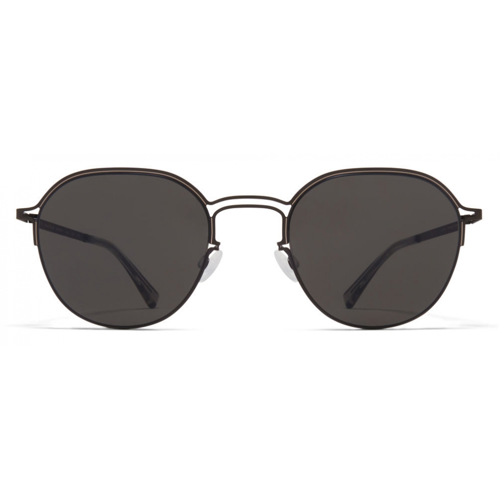 Mykita - MMCRAFT016 - Mykita & Maison Margiela - Black Dark Grey - Metal  Collection - Sunglasses - Mykita Eyewear