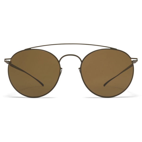 Mykita - MMESSE006 - Mykita & Maison Margiela - Green Brown - Metal Collection - Sunglasses - Mykita Eyewear