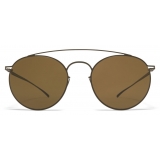 Mykita - MMESSE006 - Mykita & Maison Margiela - Green Brown - Metal Collection - Sunglasses - Mykita Eyewear