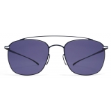 Mykita - MMESSE007 - Mykita & Maison Margiela - Dark Blue Indigo - Metal Collection - Sunglasses - Mykita Eyewear