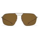 Mykita - MMESSE026 - Mykita & Maison Margiela - Green Brown - Metal Collection - Sunglasses - Mykita Eyewear