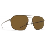 Mykita - MMESSE026 - Mykita & Maison Margiela - Green Brown - Metal Collection - Sunglasses - Mykita Eyewear