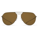 Mykita - MMESSE027 - Mykita & Maison Margiela - Green Brown - Metal Collection - Sunglasses - Mykita Eyewear