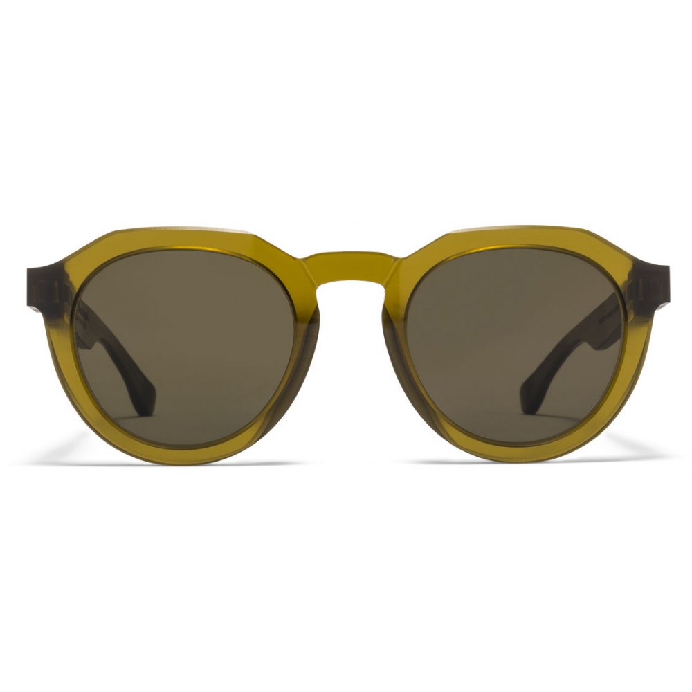 Mykita - MMRAW007 - Mykita & Maison Margiela - Peridot Green - Acetate  Collection - Sunglasses - Mykita Eyewear