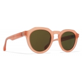 Mykita - MMRAW007 - Mykita & Maison Margiela - Misty Peach Green - Acetate Collection - Sunglasses - Mykita Eyewear