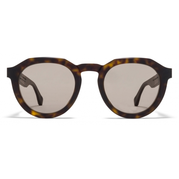 Mykita - MMRAW007 - Mykita & Maison Margiela - Tobago Smoke Brown - Acetate Collection - Sunglasses - Mykita Eyewear