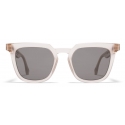 Mykita - MMRAW008 - Mykita & Maison Margiela - Champagne Grey - Acetate Collection - Sunglasses - Mykita Eyewear