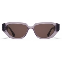 Mykita - MMRAW015 - Mykita & Maison Margiela - Smoke Brown - Acetate Collection - Sunglasses - Mykita Eyewear