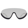 Mykita - Blaze - Mykita & Bernhard Willhelm - Black Silver - Mylon Collection - Sunglasses - Mykita Eyewear
